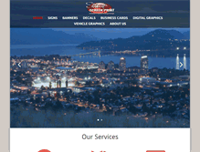Tablet Screenshot of kelownasignsandmore.com